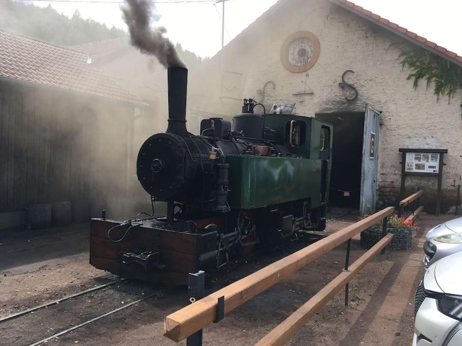La Fontaine Aux Enfants - Gr5 - Chambre Avec Sdb Privee Abreschviller Exterior foto